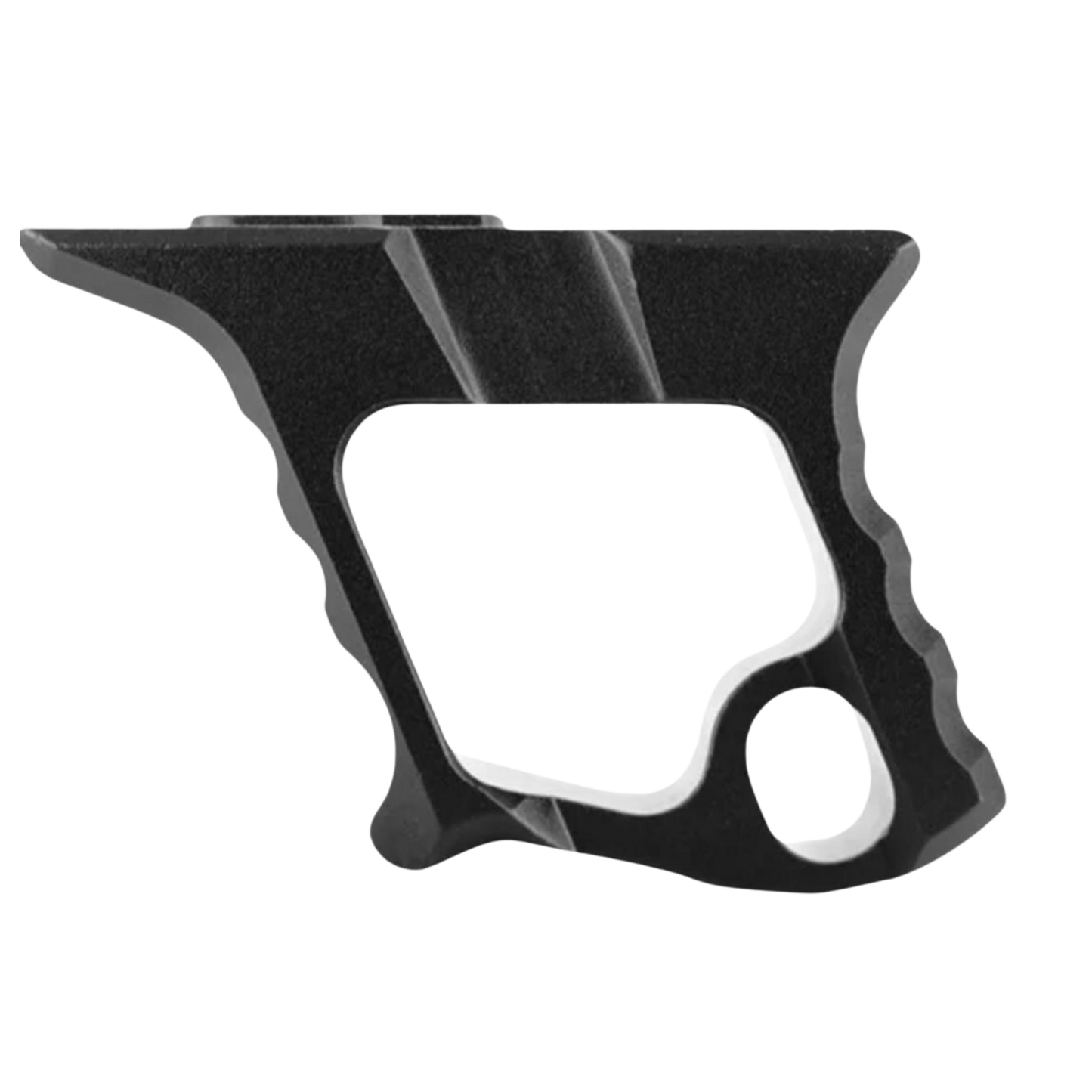 ACW Skeletonized Aluminum Handstop for Keymod/M-LOK Black