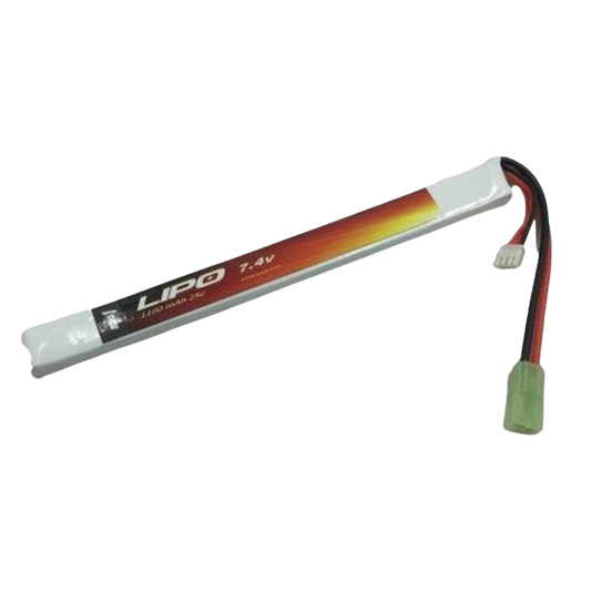 Echo1 Lipo 8 7.4v 1100mAh 25C AK stick battery