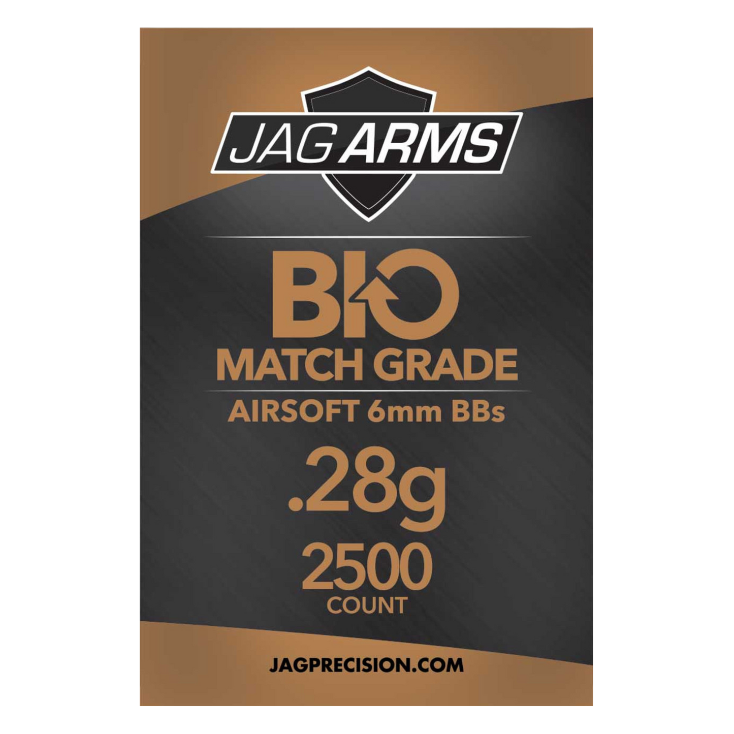 JAG Arms 2500 Round Biodegradable BBs Bottle