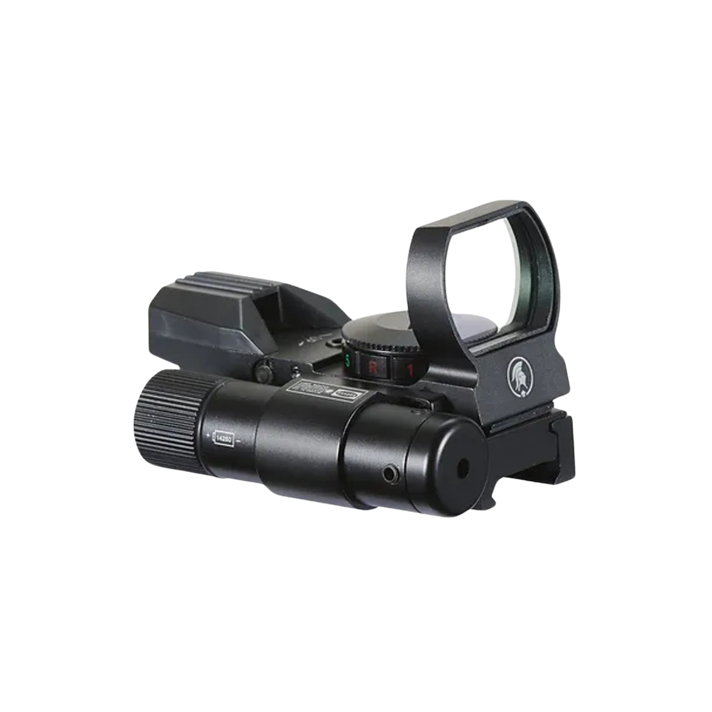 Lancer Tactical 4-Reticle Red/Green Dot Reflect Sight w/ Laser