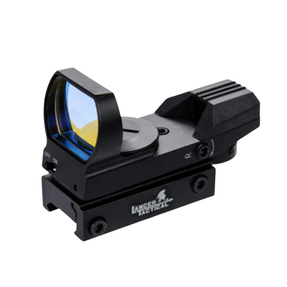 Lancer Tactical 4 Reticle Red & Green Reflex Sight