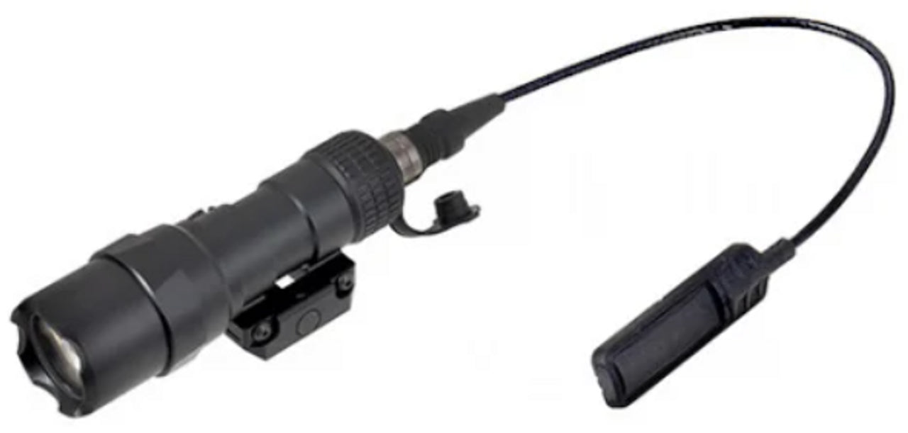 Tac 9 l002 500Lumen Tactical LED Flashlight W/ Pressure Pad Black