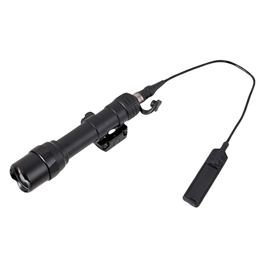 Tactical LED Flashlight 500 Lumen With Pressure Pad Black